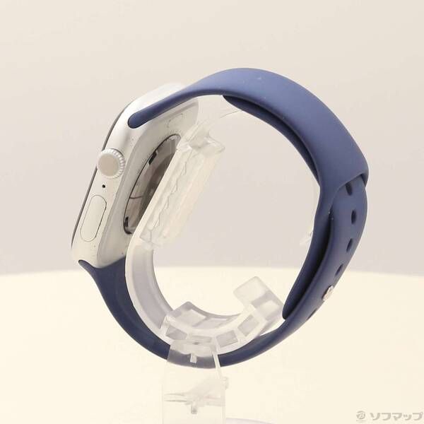 〔 品〕 Apple Watch Series 10 GPS Cellular 46 mm シルバーアルミニウムケース デニムスポーツバンド 297