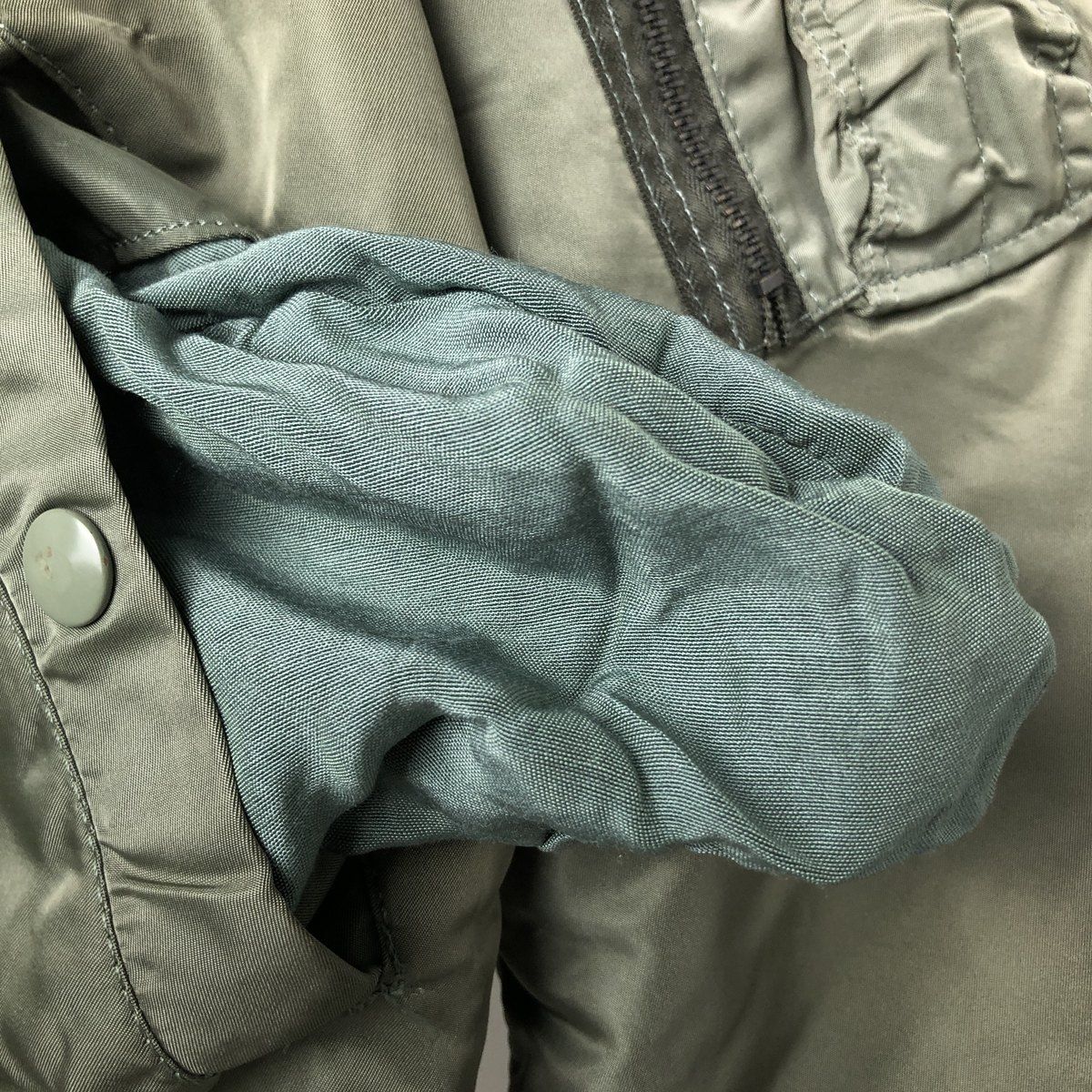 古着 民間品 HOPE MFG MA-1タイプ ミリタリー フライトジャケット USA