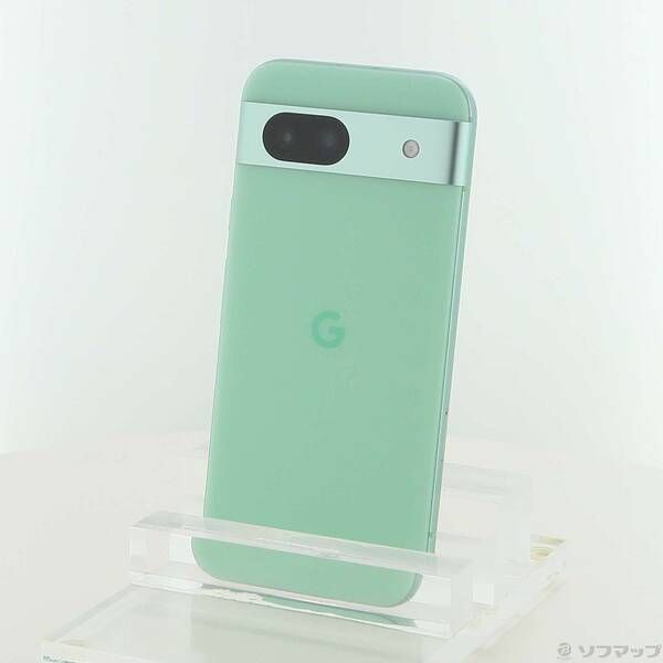〔 品〕 Google Pixel 8 a 128 GB アロエ GOSBA 4 Softbank SIMフリー 297