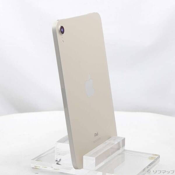 〔中古品〕 iPad mini 第6世代 64GB スターライト MK7P3J／A Wi-Fi【251】