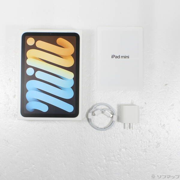 〔中古品〕 iPad mini 第6世代 64GB スターライト MK7P3J／A Wi-Fi【251】