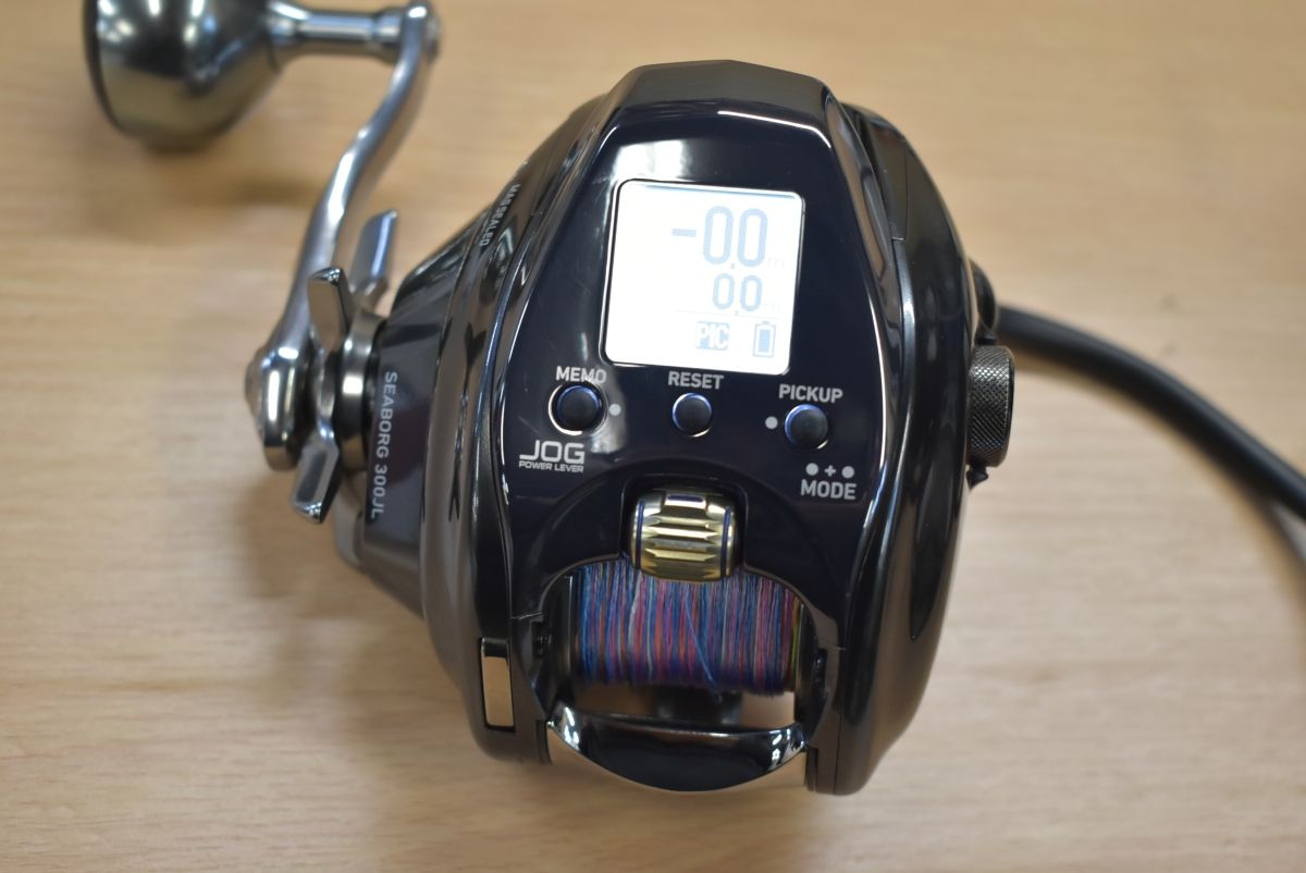  ダイワ 21 シーボーグ 300 JL 電動リール 左ハンドル DAIWA SEABORG ワラサ ハマチ タチウオ オフショア 釣り 等に 電動リール リール