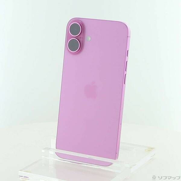 〔 〕 iPhone 16 Plus 128 GB ピンク 3 N 345 J A SIMフリー 258