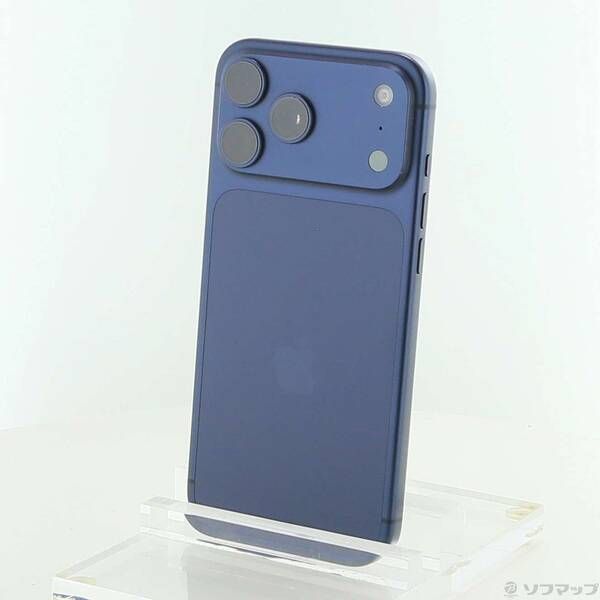 〔 品〕 iPhone 17 Pro Max 256 GB ディープブルー MFYA 4 J A SIMフリー 258