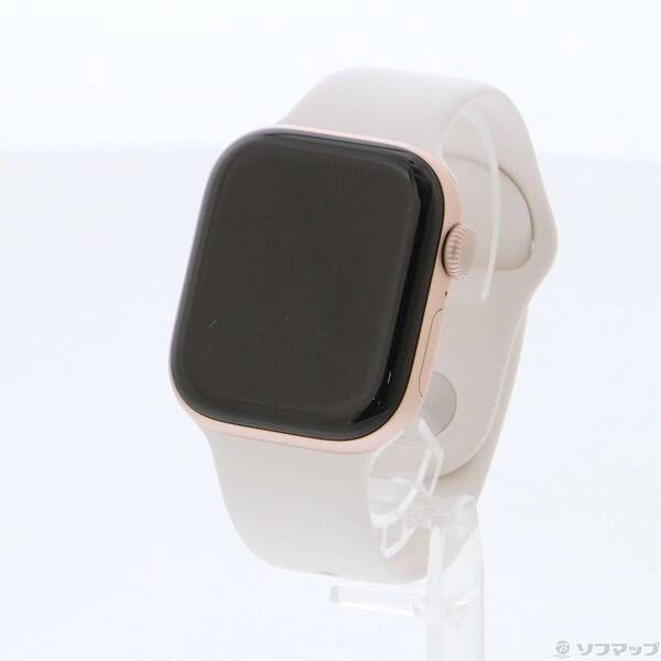 〔 品〕 Apple Watch Series 11 GPS 42 mm ローズゴールドアルミニウムケース ライトブラッシュスポーツバンド 262