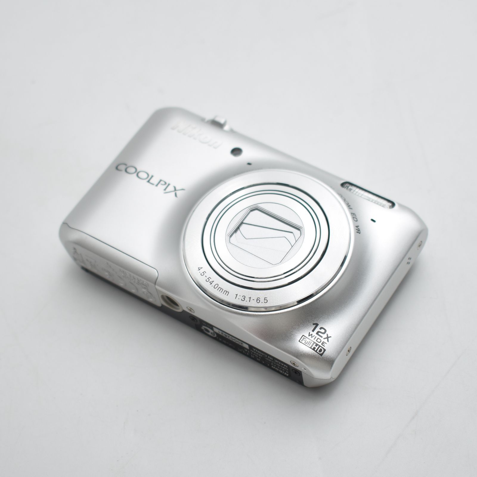 B 10533 Nikon デジタルカメラ COOLPIX S 6400 タッチパネル液晶 光学12倍ズーム クリスタルシルバー SL コンパクトデジタルカメラ デジタルカメラ カメラ