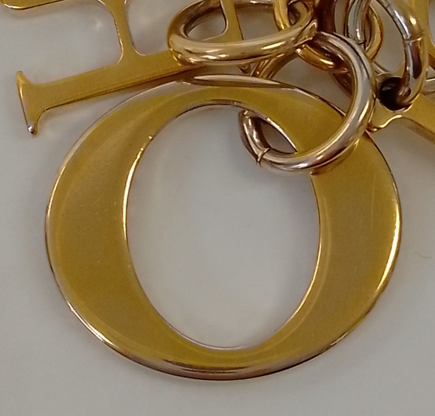 APL14 クリスチャンディオール 極美品 DIOR ロゴチャーム ゴールド金具