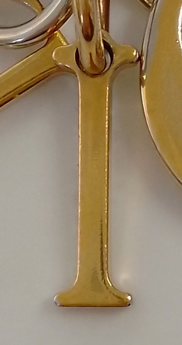 APL14 クリスチャンディオール 極美品 DIOR ロゴチャーム ゴールド金具