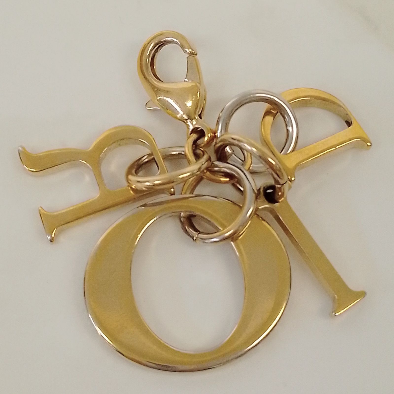 APL14 クリスチャンディオール 極美品 DIOR ロゴチャーム ゴールド金具