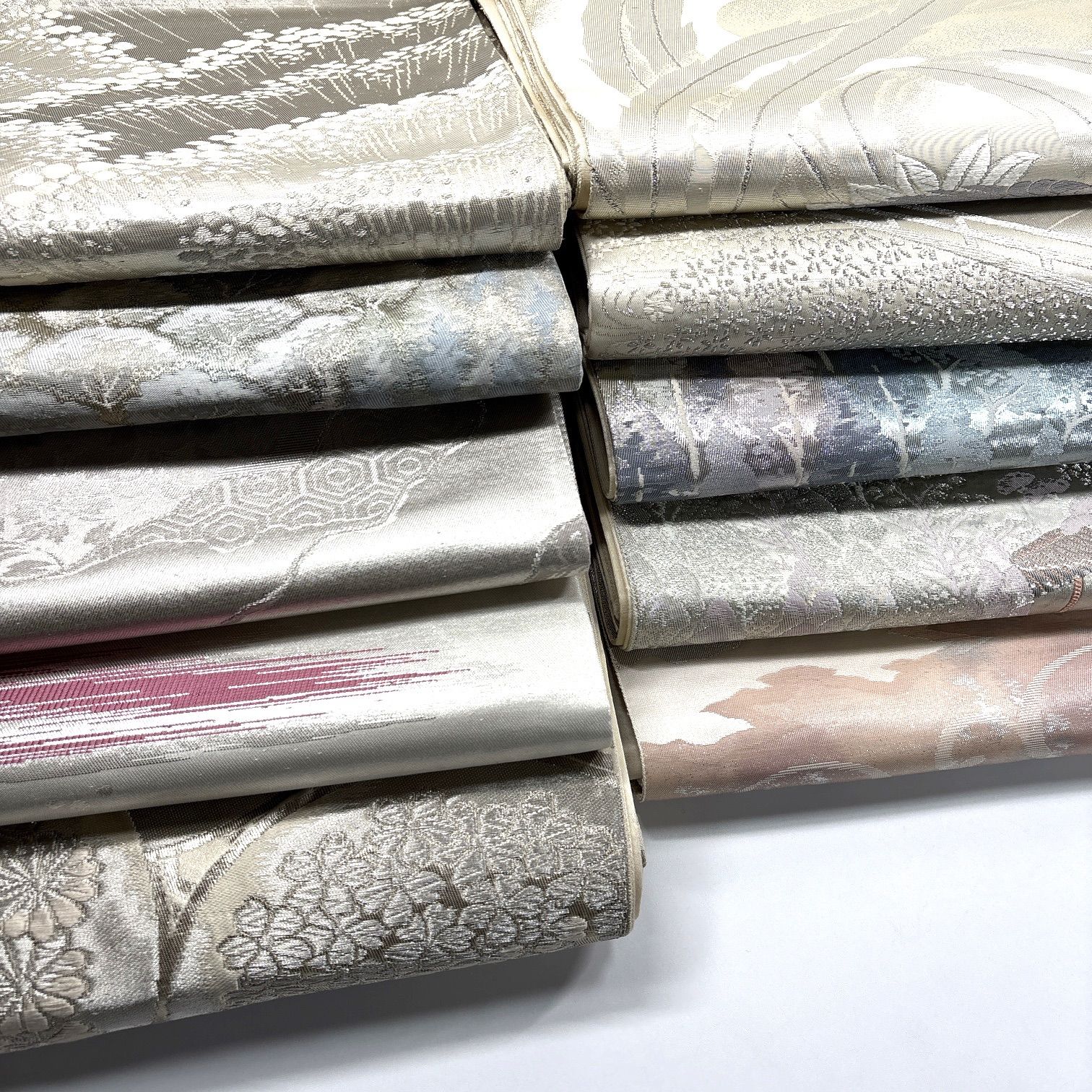 袋帯 10本 正絹 帯まとめ売り 同梱購入歓迎 リメイク用 着付け練習用