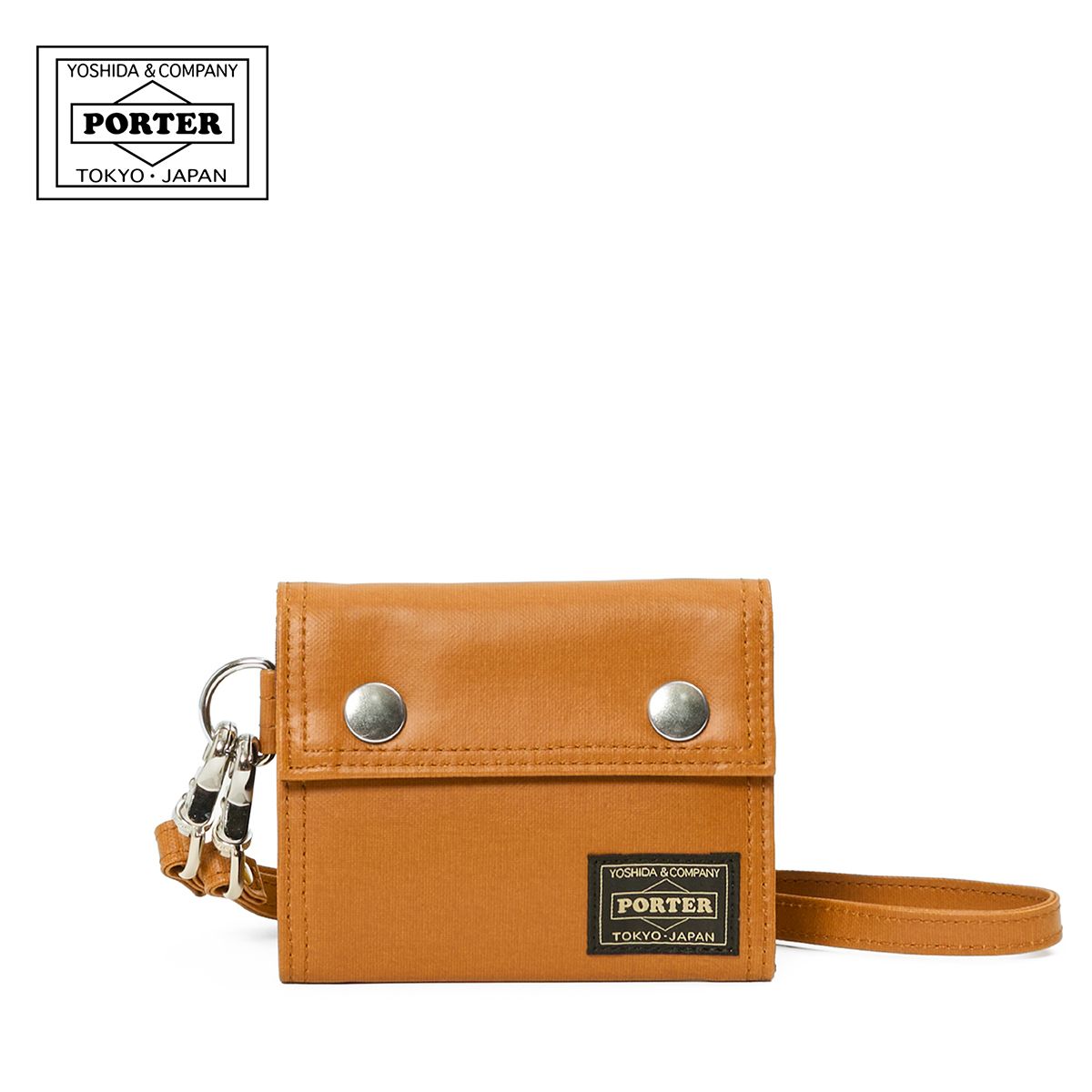 新商品 吉田カバン ポーター フリースタイル ポケットコードウォレット 三つ折り財布 ユニセックス ウォレットコード 707-27859 LOG