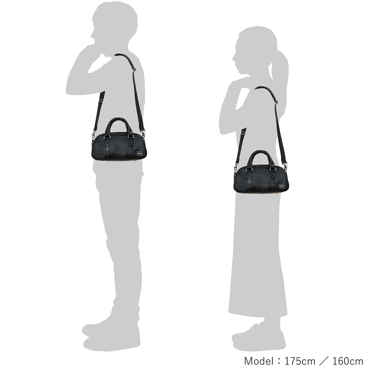  新商品 吉田カバン ポーター フリースタイル ミニボストンバッグ ボストン ユニセックス デイリー ショルダーストラップ 3 L 707 15163 LOG ボストンバッグ 旅行かばん 小分けバッグ