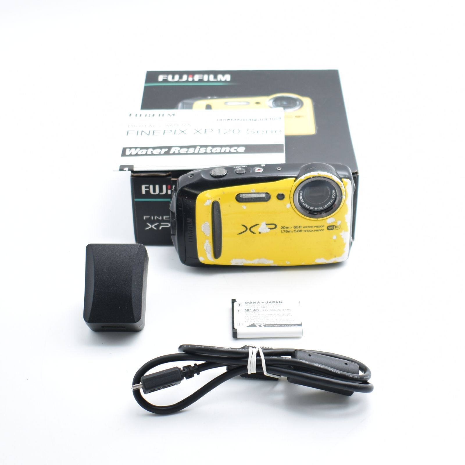 B 10353 富士フイルム デジタルカメラ XP 120 イエロー FX-XP Y