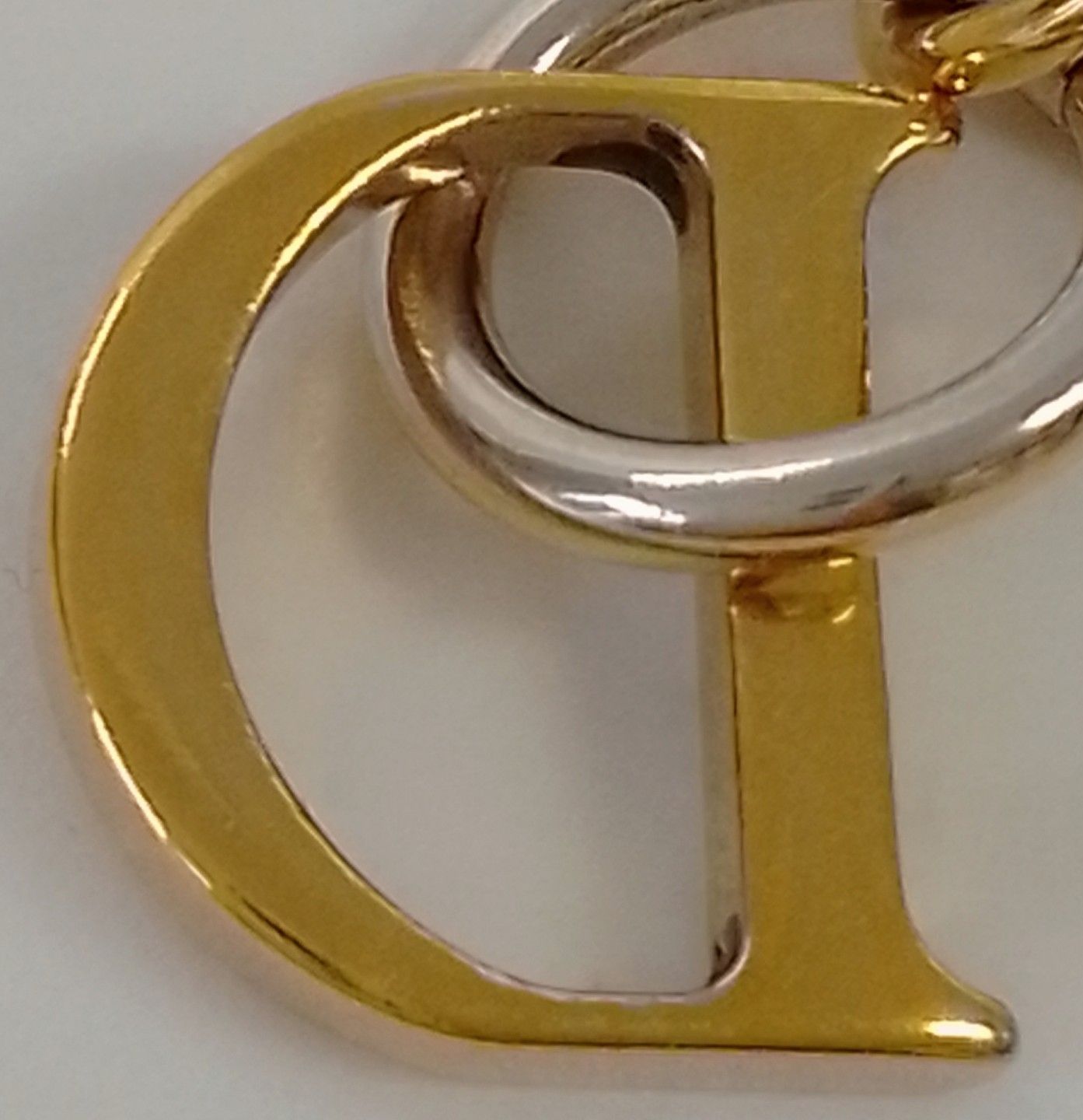 APL14 クリスチャンディオール 極美品 DIOR ロゴチャーム ゴールド金具