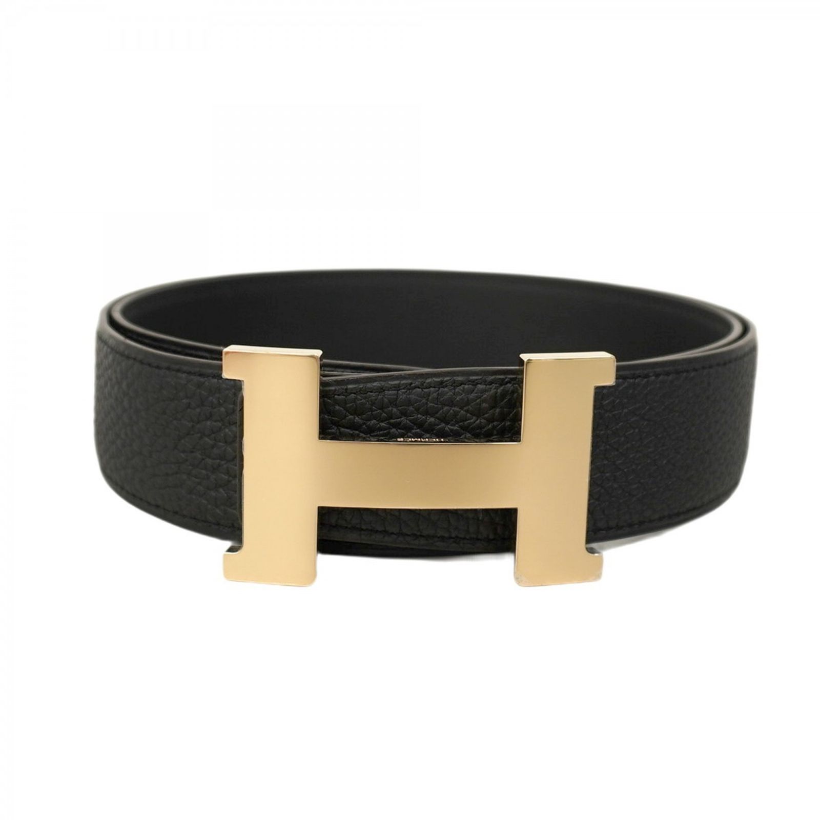 エルメス Hermes ベルト コンスタンスベルト トゴ スイフト ブラック K刻印レディース