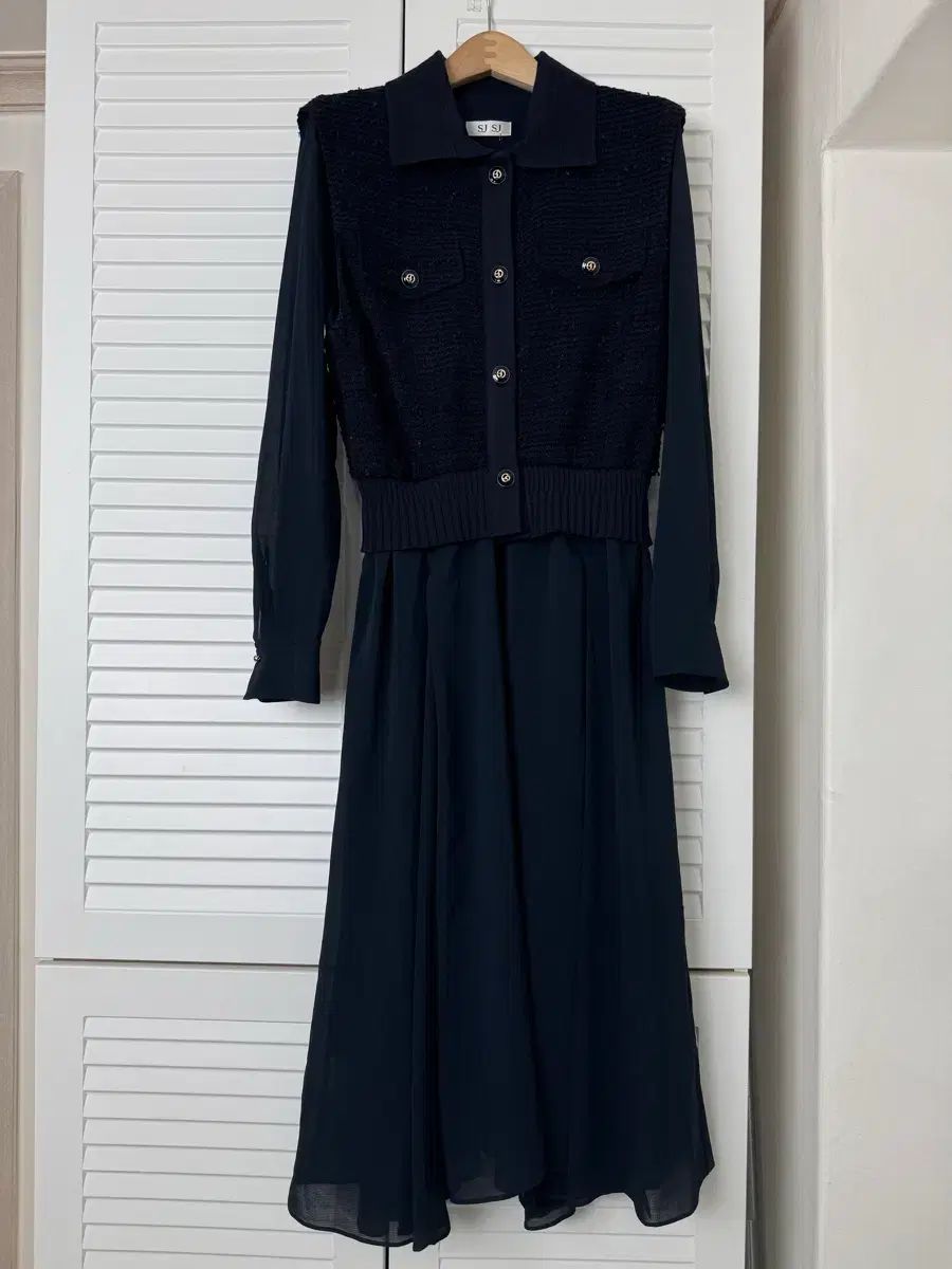 SJ ブラック ツイード ONE PIECE 23 ss