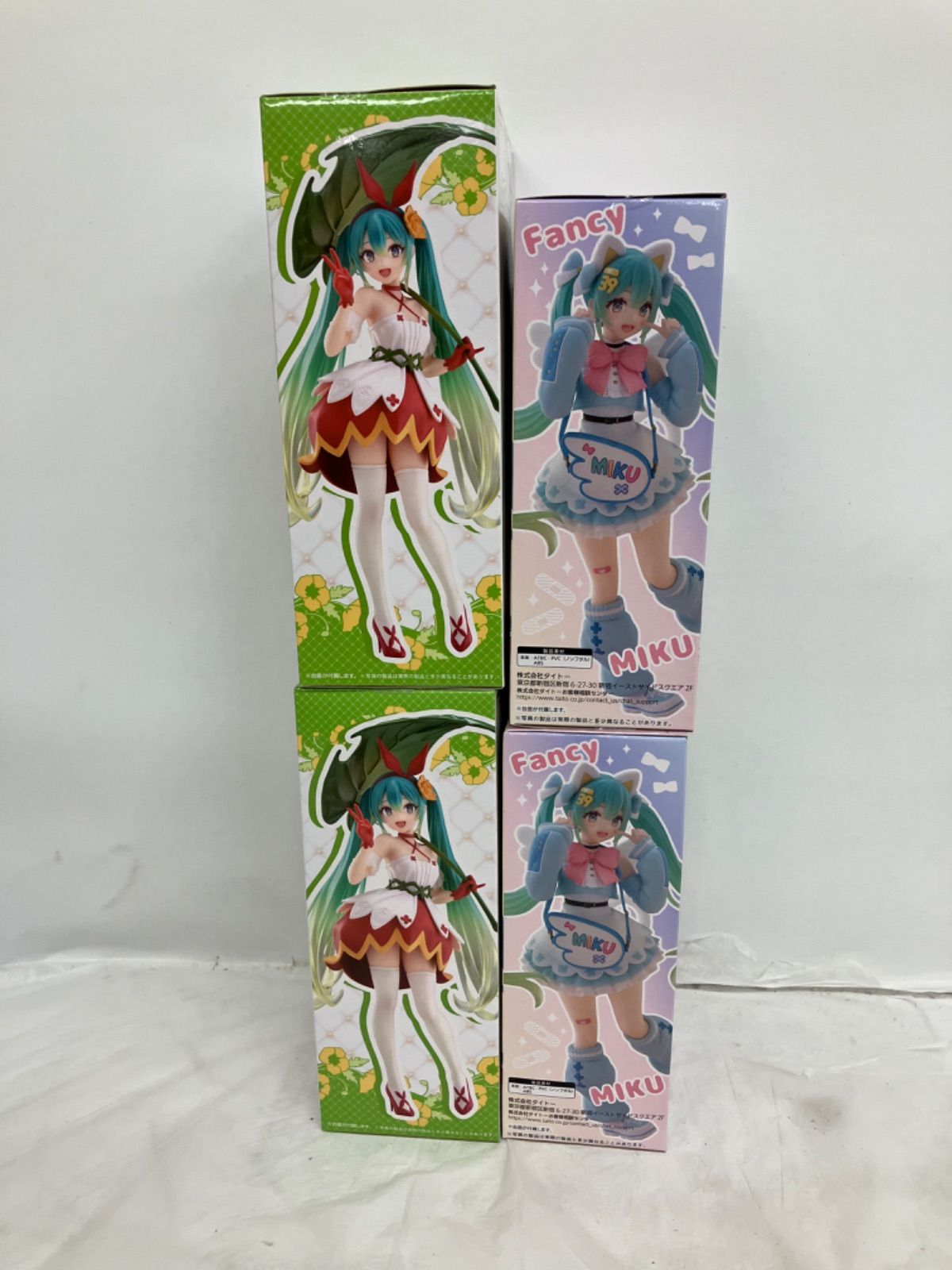 新品　初音ミク　フィギュアセット 未開封 初音ミク フィギュア 2種4個セット LFQ397 f107 - メルカリ