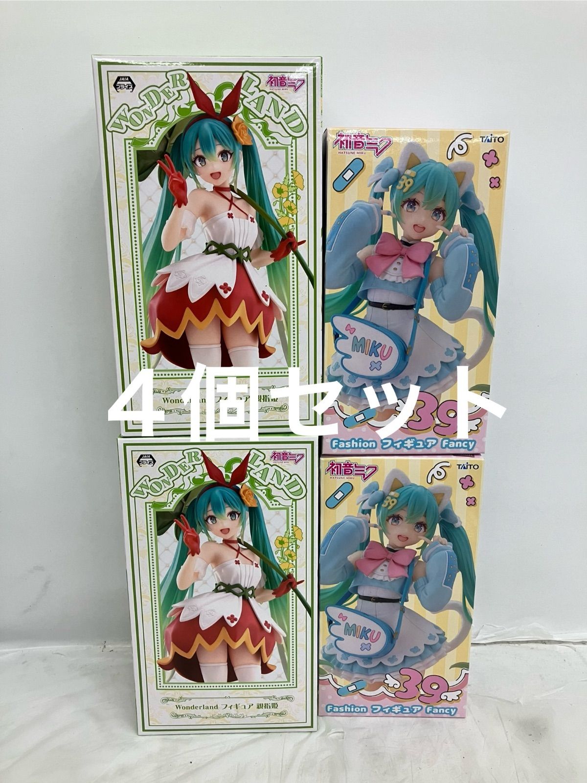 未開封 初音ミク フィギュア 2種4個セット LFQ397 f107 - メルカリ