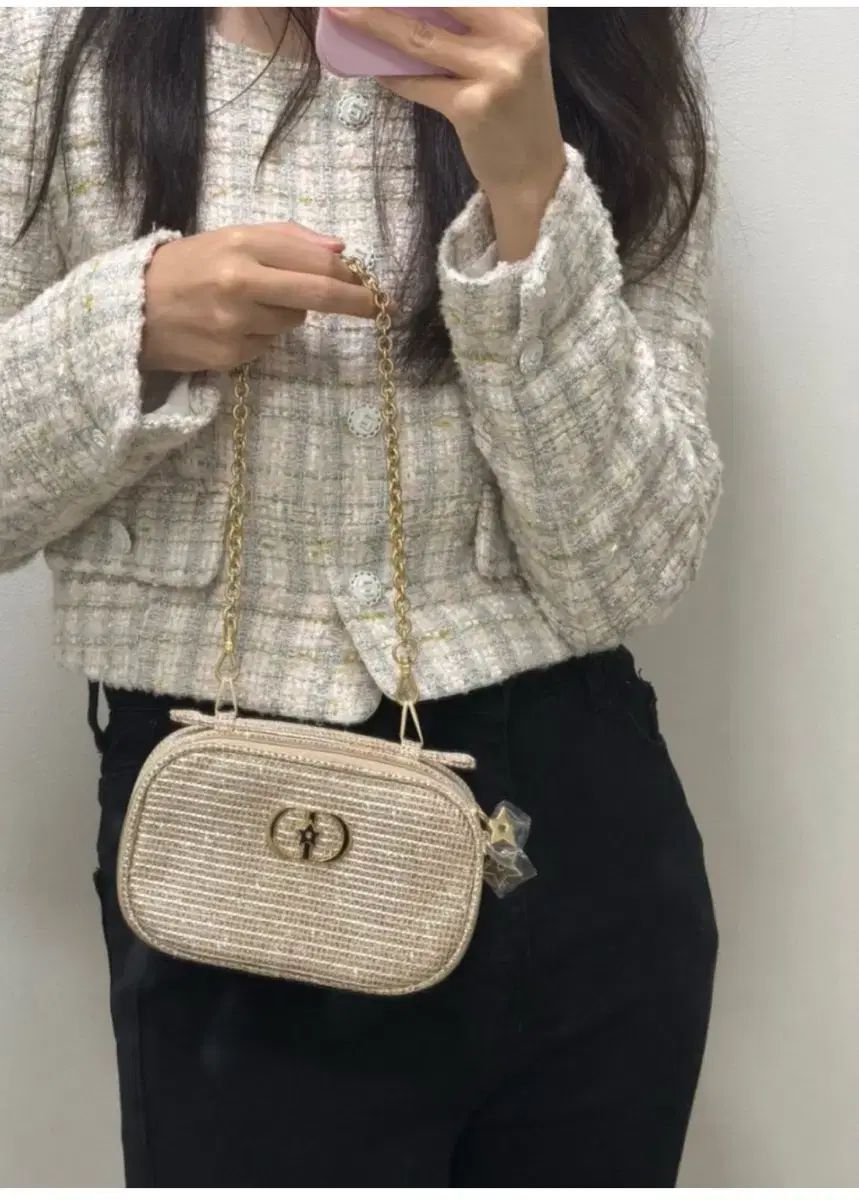 ♥ ディオール ホリデー ポーチ バッグ 長い紐 短い紐