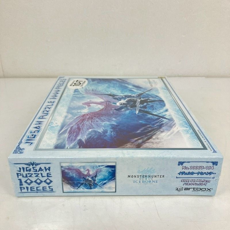 未使用】1000ピースジグソーパズル モンスターハンターワールドアイス