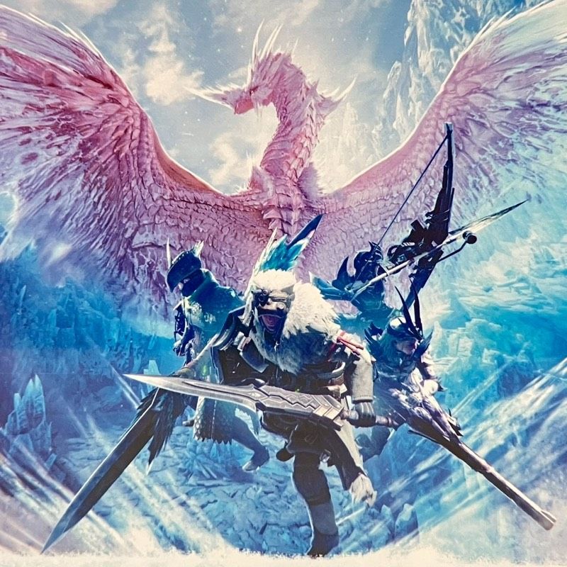 モンスターハンターアイスボーン ジグソーパズル 1000ピース 未使用】1000ピースジグソーパズル モンスターハンターワールドアイス