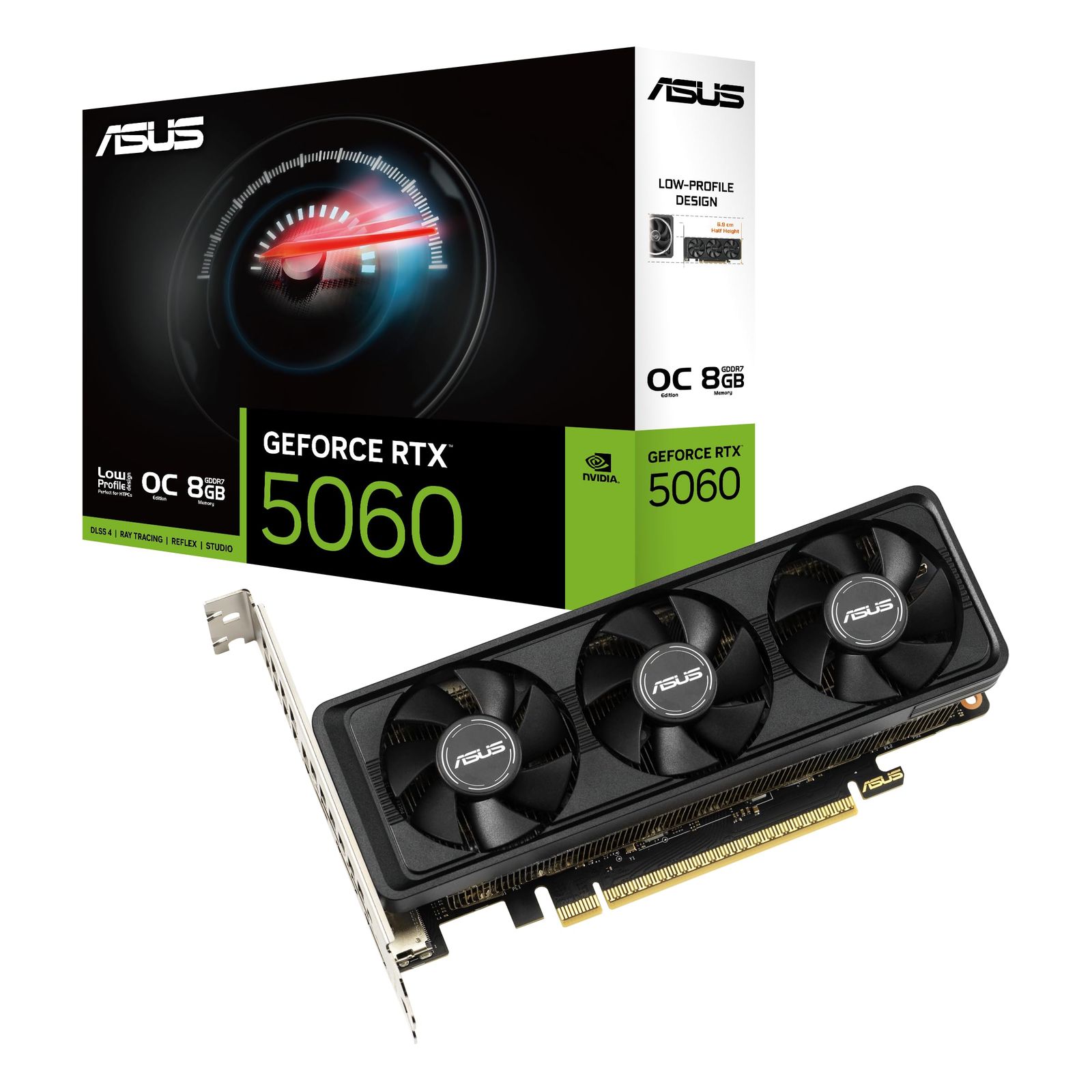 ASUS GeForce RTX 5060 LP BRK 8 GB GDDR 7 OCエディション ビデオカード 5060-O G-LP-BRK 品 VGA ロープロファイル