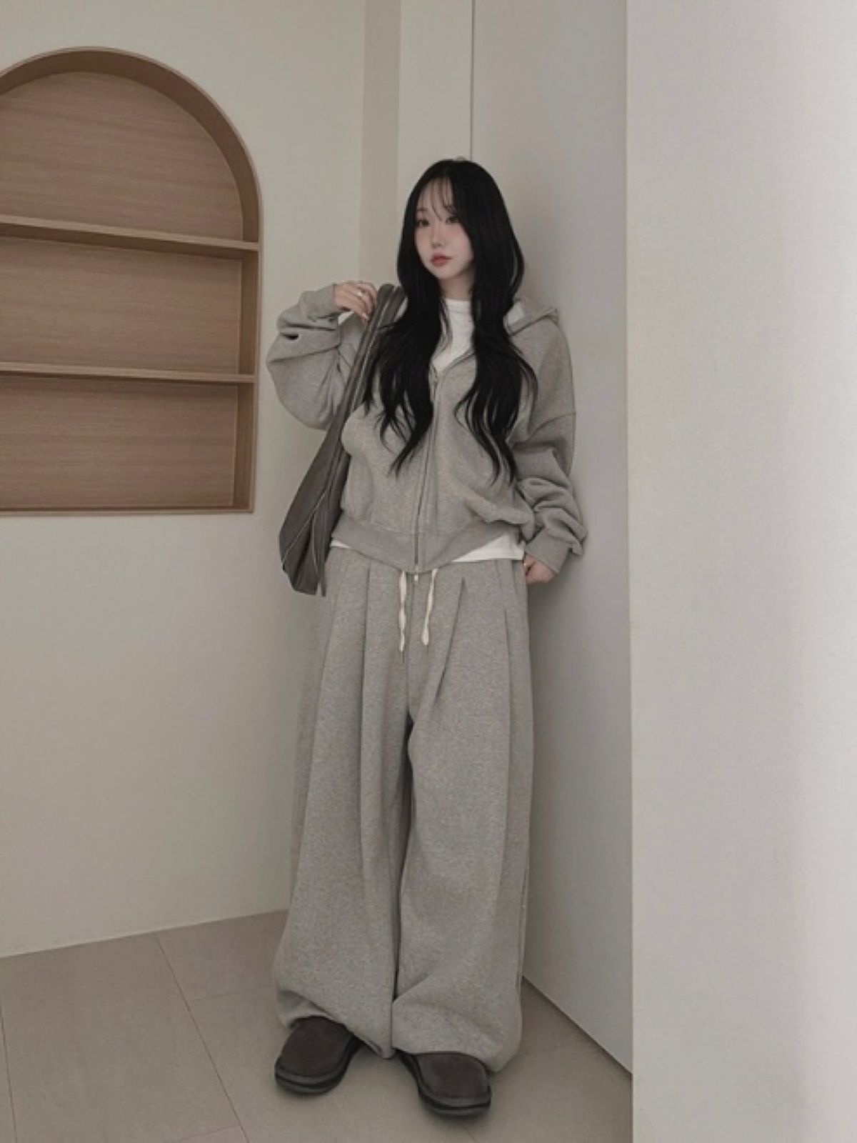 冬 カリー 両面起毛セットアップ フード バンディング ジャージ ジップアップ ペアルック 年末 カラー追加