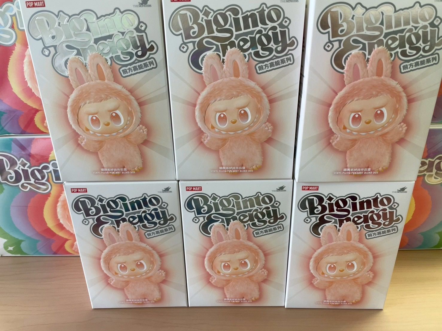 Labubu Energy 6ピース ラブブ ポップマート ぬいぐるみ エナジー色かぶりなし シークレット 性あり らぶぶ