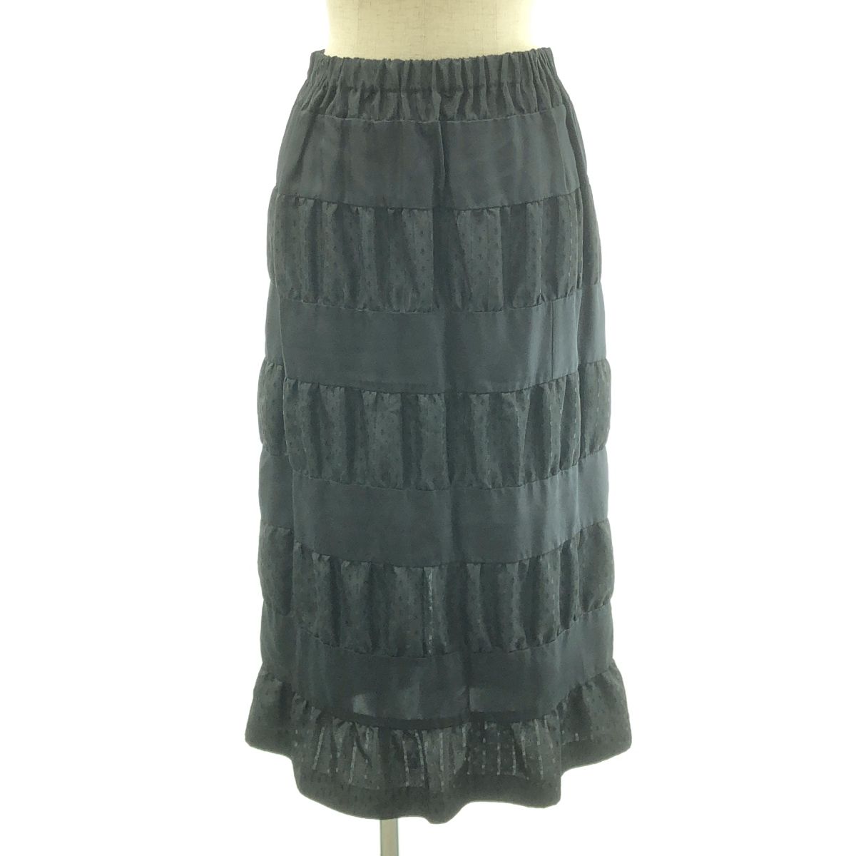 tricot COMME des GARCONS トリココムデギャルソン 2015 AW レーヨン ポリエステル ブラック レディース