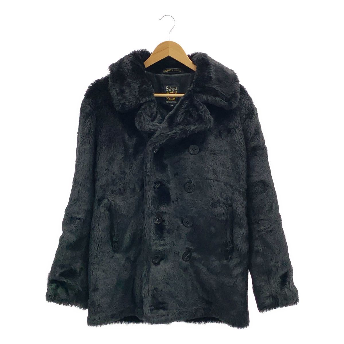 PEACOAT⁄レオパード FUR LEOPARD ファーコート Schott（ショット