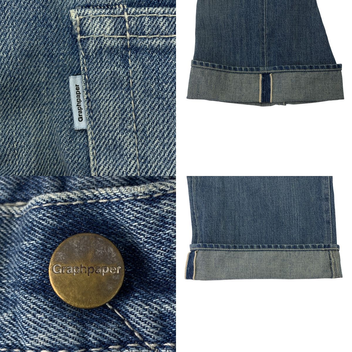 Graphpaper / グラフペーパー | 2025AW | Selvage Denim Five Pocket