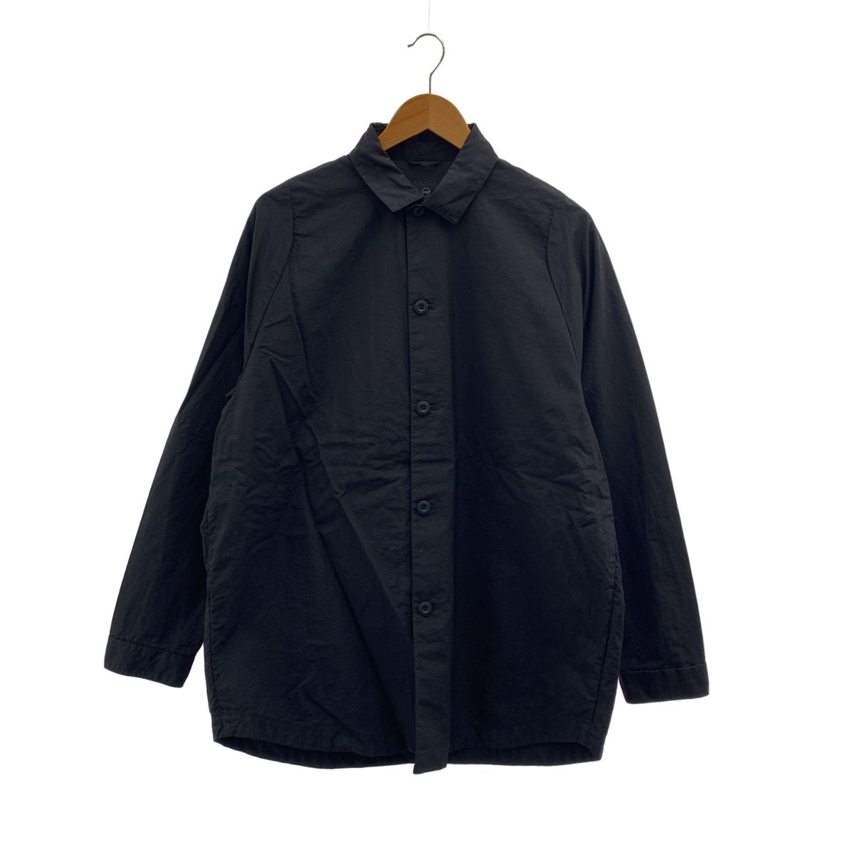 TEATORA | テアトラ SHIRT packable パッカブル シャツ 2 ブラック メンズ