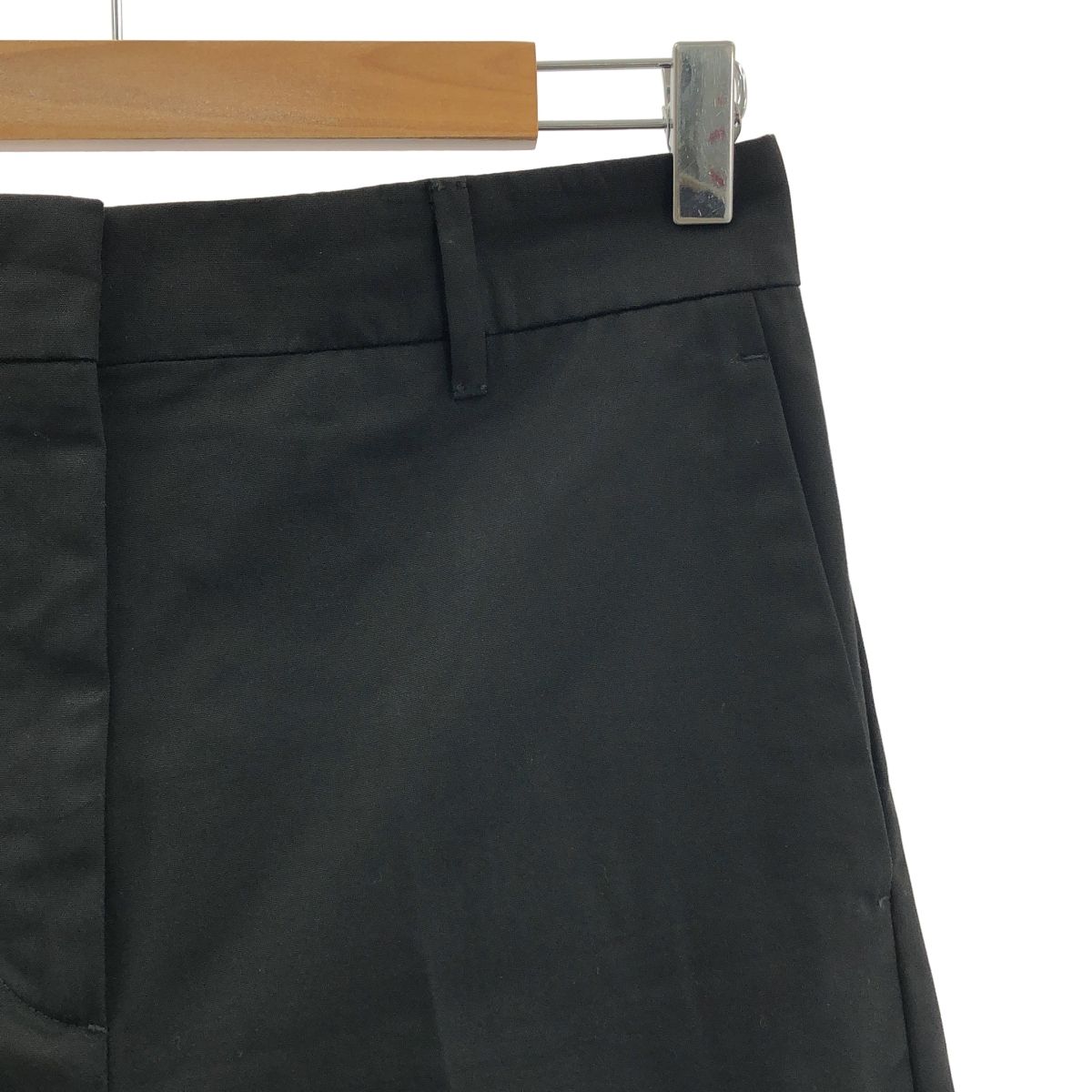 美品】 PRADA / プラダ | コットン ワイド スラックス パンツ | 36