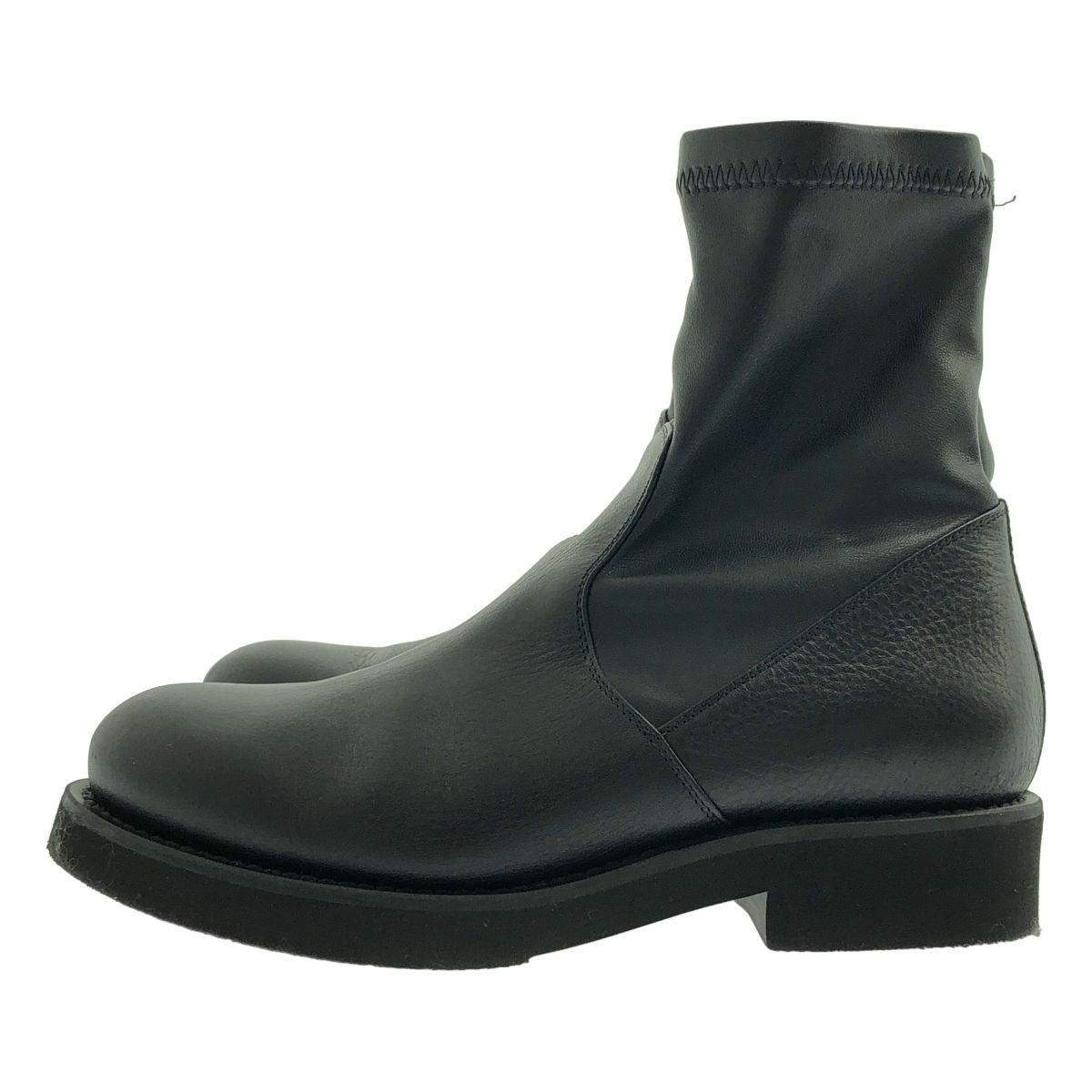 GALERIE VIE ギャルリーヴィー ストレッチ ショートブーツ 36 ブラック レディース