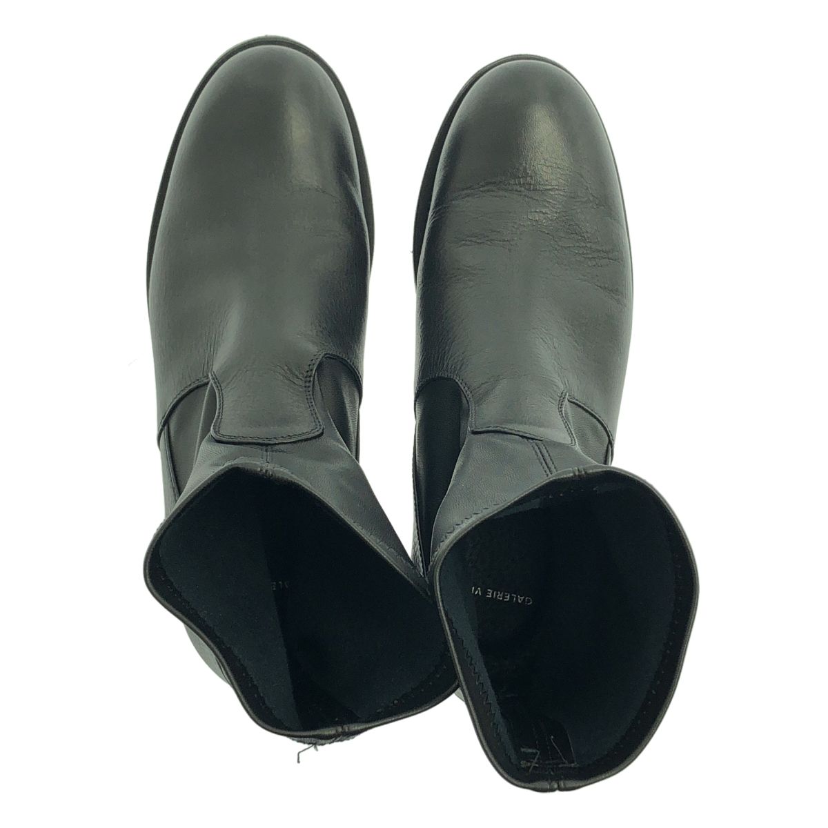  GALERIE VIE ギャルリーヴィー ストレッチ ショートブーツ 36 ブラック レディース その他 靴