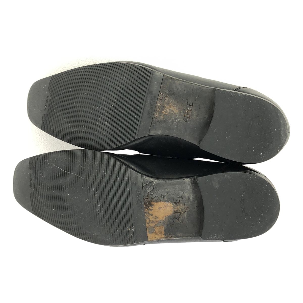 GUCCI / グッチ | スクエアトゥ ビジネスシューズ | 40.5 | ブラック