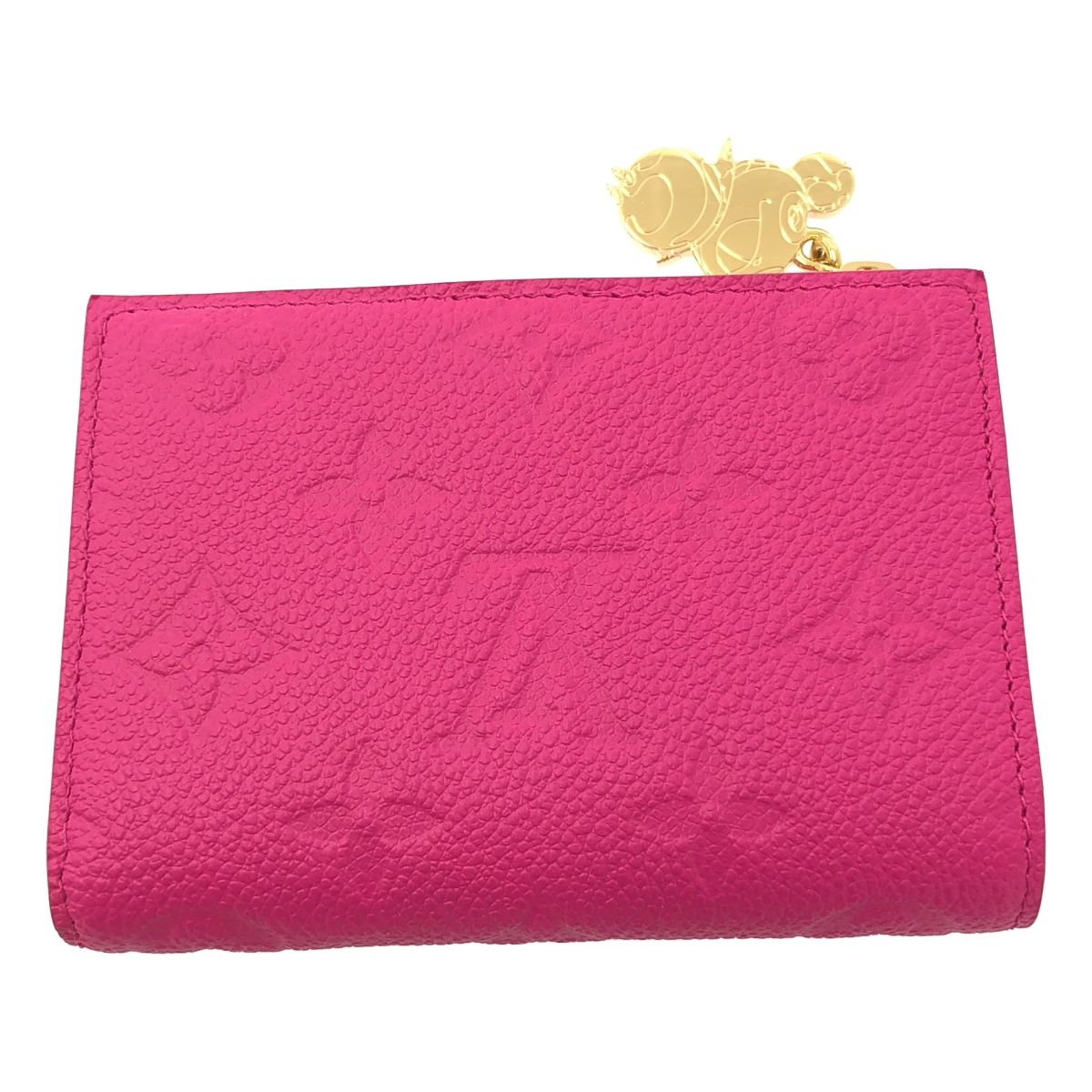 Louis Vuitton | ルイヴィトン × TM 村上隆コラボ M 14087 Lisa Wallet モノグラム ポルトフォイユ リサ ウォレット 二つ折り財布 ピンク レディース