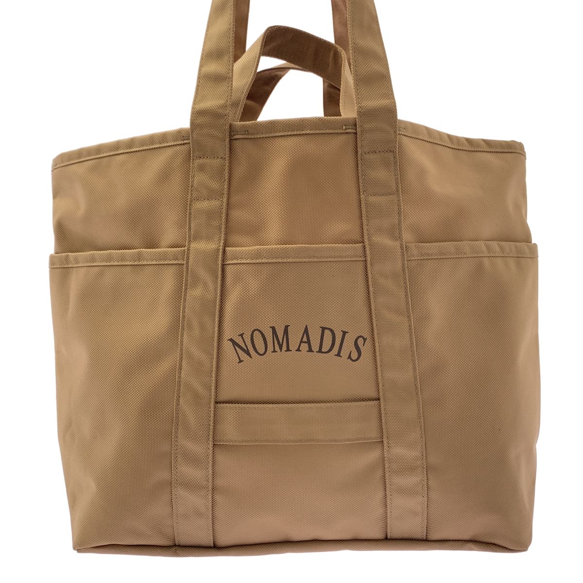 レディース 【美品】 NOMADIS / ノマディス | ロゴ トートバッグ 