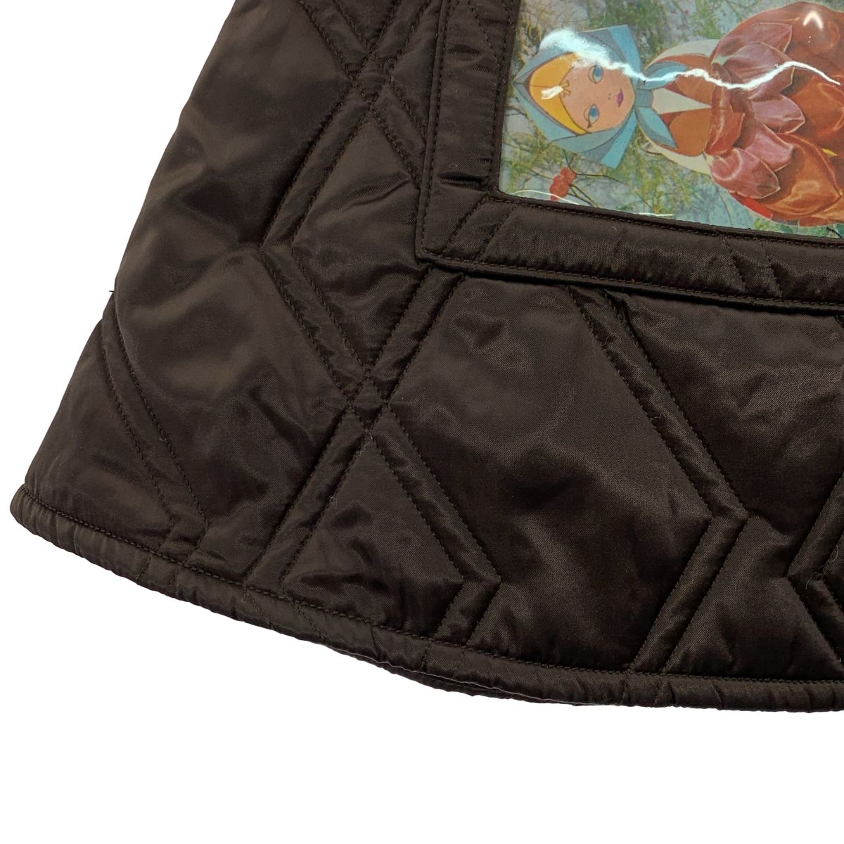  CHOPOVA LOWENA チョポヴァロウェナ 2025 AW キルティング ベルテッド スカート S ダークブラウン レディース その他 スカート