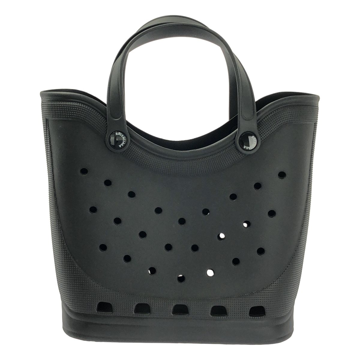 | バレンシアガ × CROCS クロックス ラージ トートバッグ 702266 ブラック メンズ