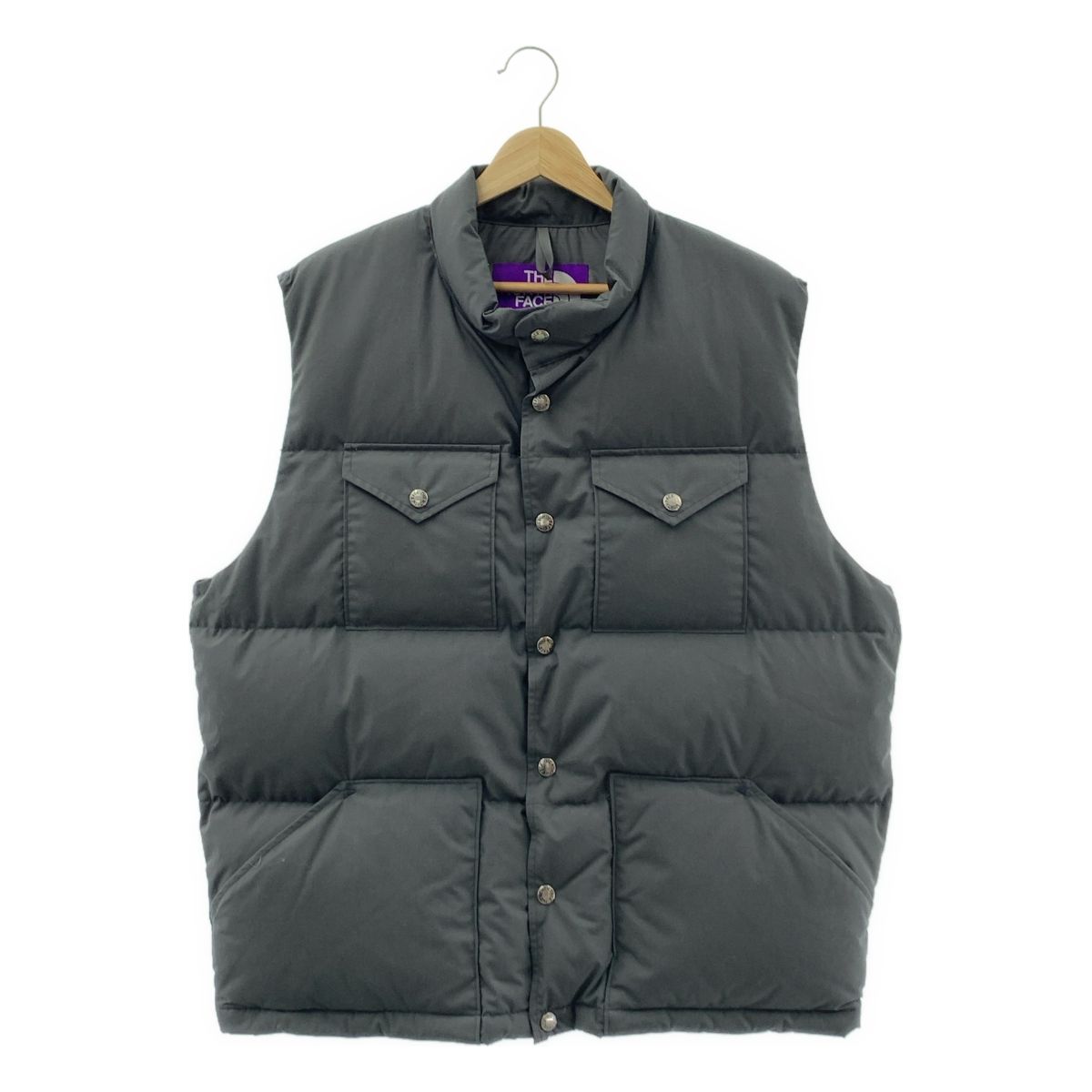 THE NORTH FACE PURPLE LABEL | ザノースフェイスパープルレーベル 65|35 Sierra Vest ND 2362 N 光電子 ダウン シエラ ベスト M グレー メンズ