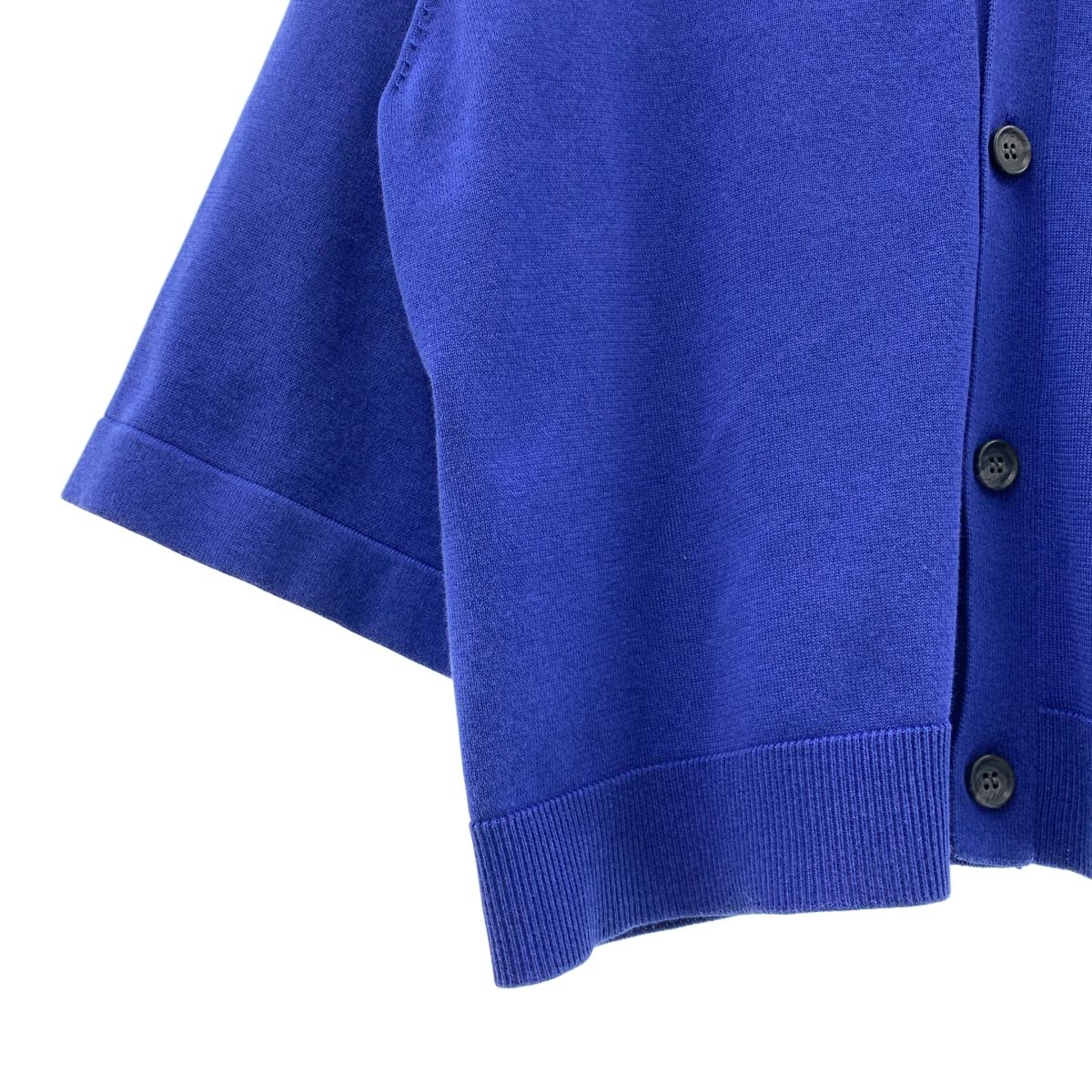 ZUCCa / ズッカ | Vネック ニット カーディガン | M | ブルー