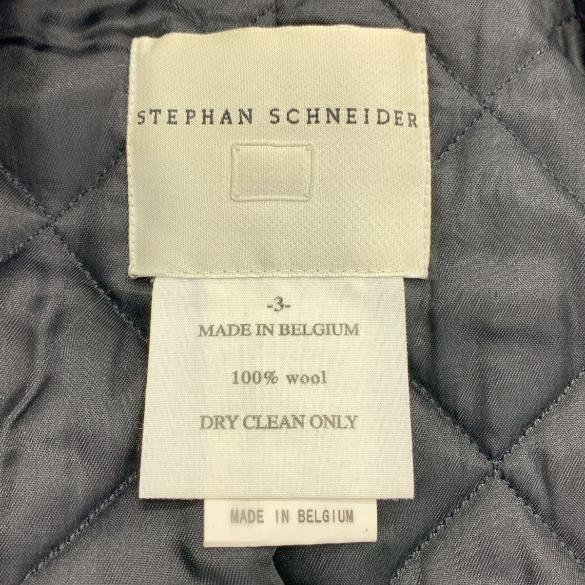 STEPHAN SCHNEIDER / ステファンシュナイダー | ウール キルティング
