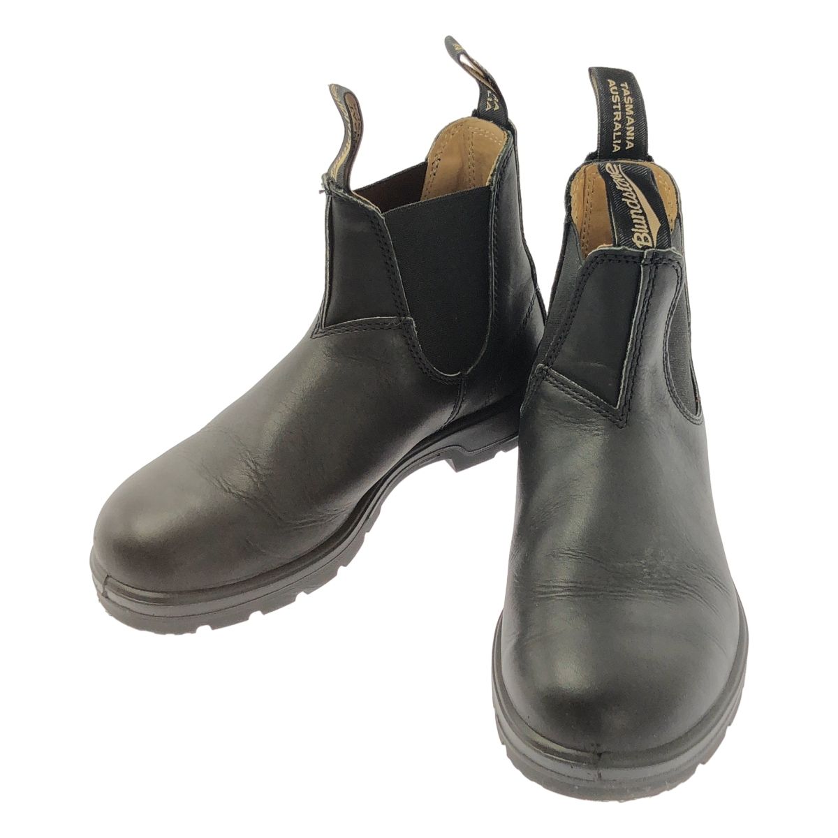 Blundstone ブランドストーン ELASTIC SIDED BOOT LINED 558 レザー エラスティック サイドゴア ブーツ 4 ブラック レディース