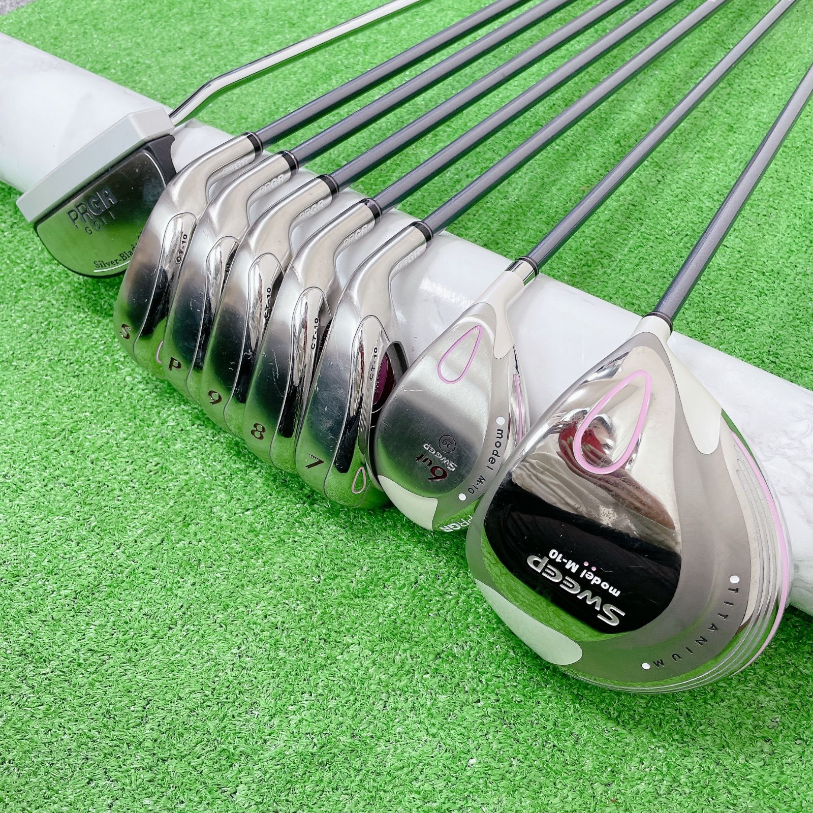 PRGR SWEEP M-30 レディース 8本 CT-10 右利き用 - メルカリ