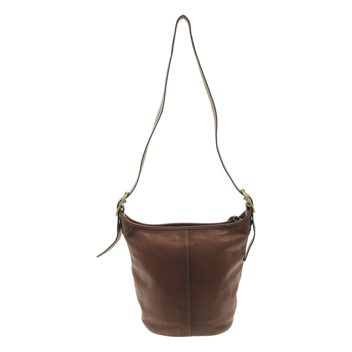 COACH / コーチ | レザー バケツ型 ショルダーバッグ / オールド