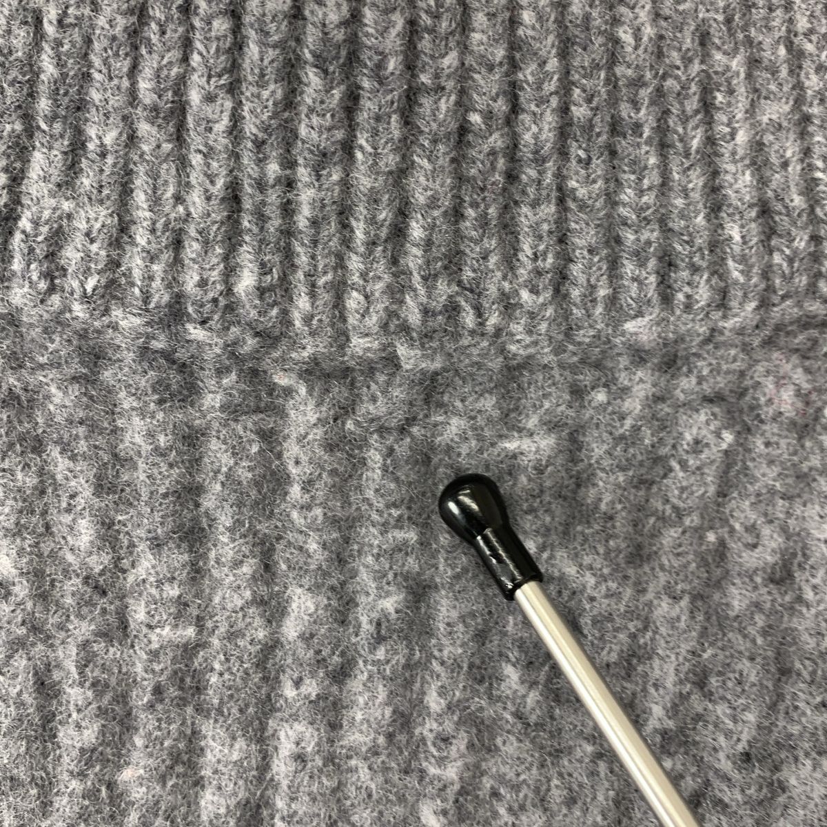 BALENCIAGA / バレンシアガ | 2way リブ 変形 クルーネック ニット BALENCIAGA / バレンシアガ | 2way リブ 変形 クルーネック ニット