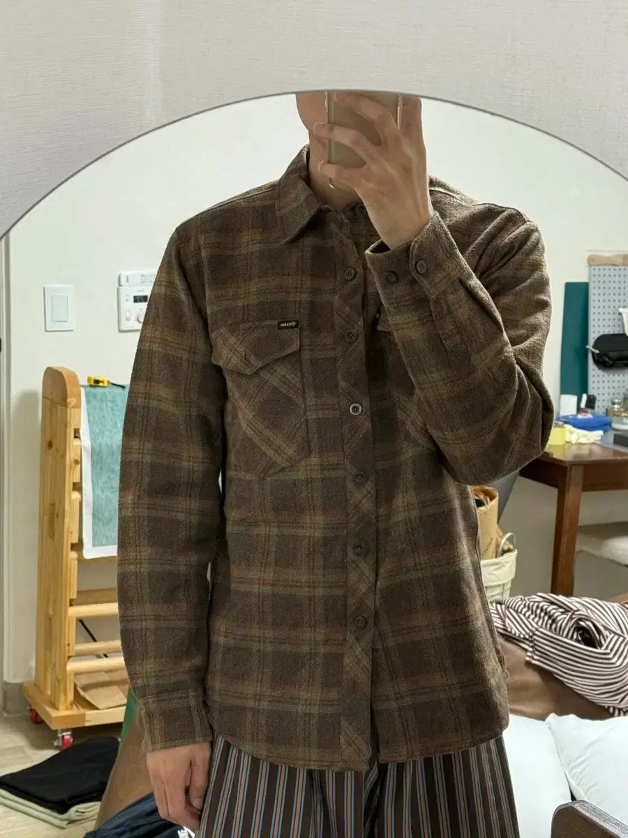 BRIXTON(ブリクストン) チェックシャツ Mサイズ 出品