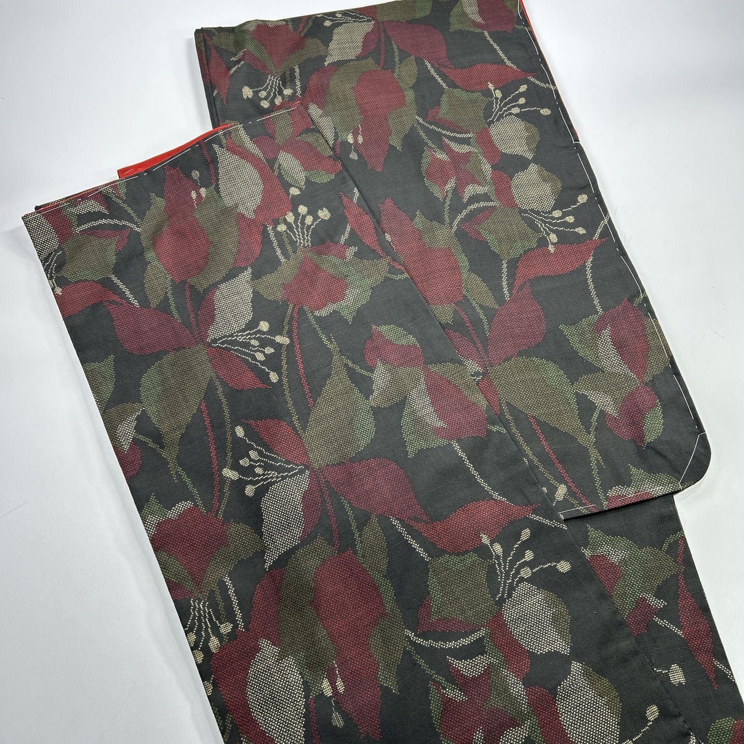  大島紬 正絹 着物お 同梱 リメイク用 着付け M 174 紬 着物