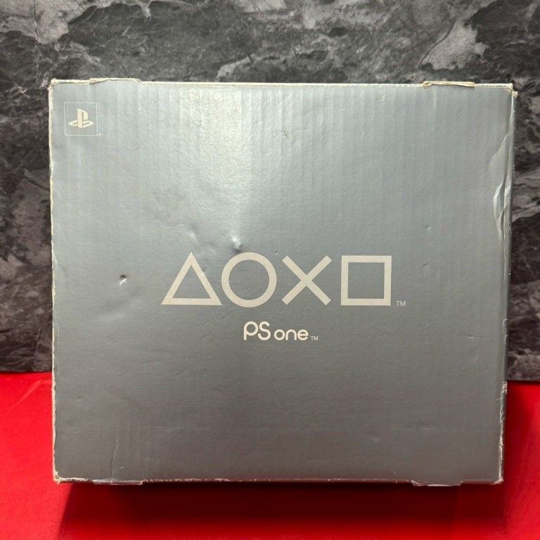 PSone 本体 グレー箱 SCPH 100 PSハード 箱説あり